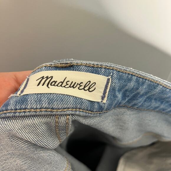 Madewell Women's The Tall Curvy Perfect Vintage Jeans 32T Blue Denim Stretch - Picture 5 of 9
